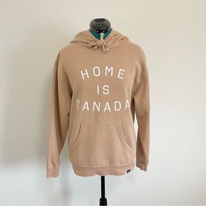3/$20 Home is Canada Tan Caramel Hoodie